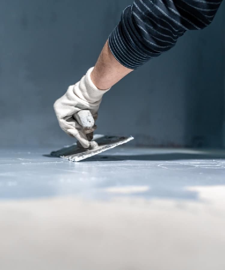 Waterproofing,Of,The,Bathroom,Floor,In,A,New,Building